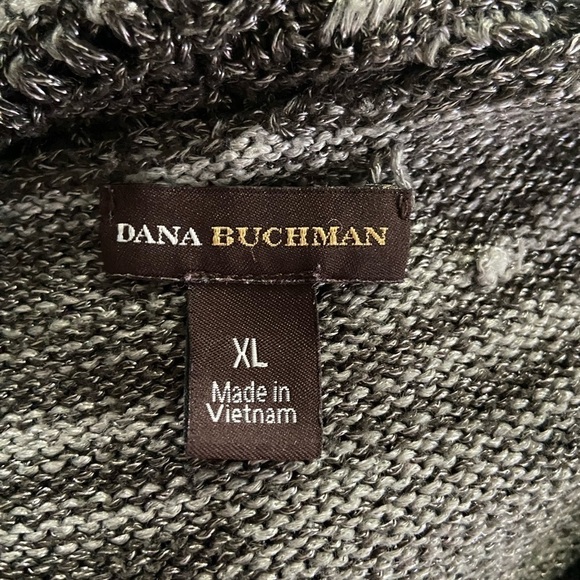 Dana Buchman Space Dye Knot Funnel Neck - Picture 6 of 8